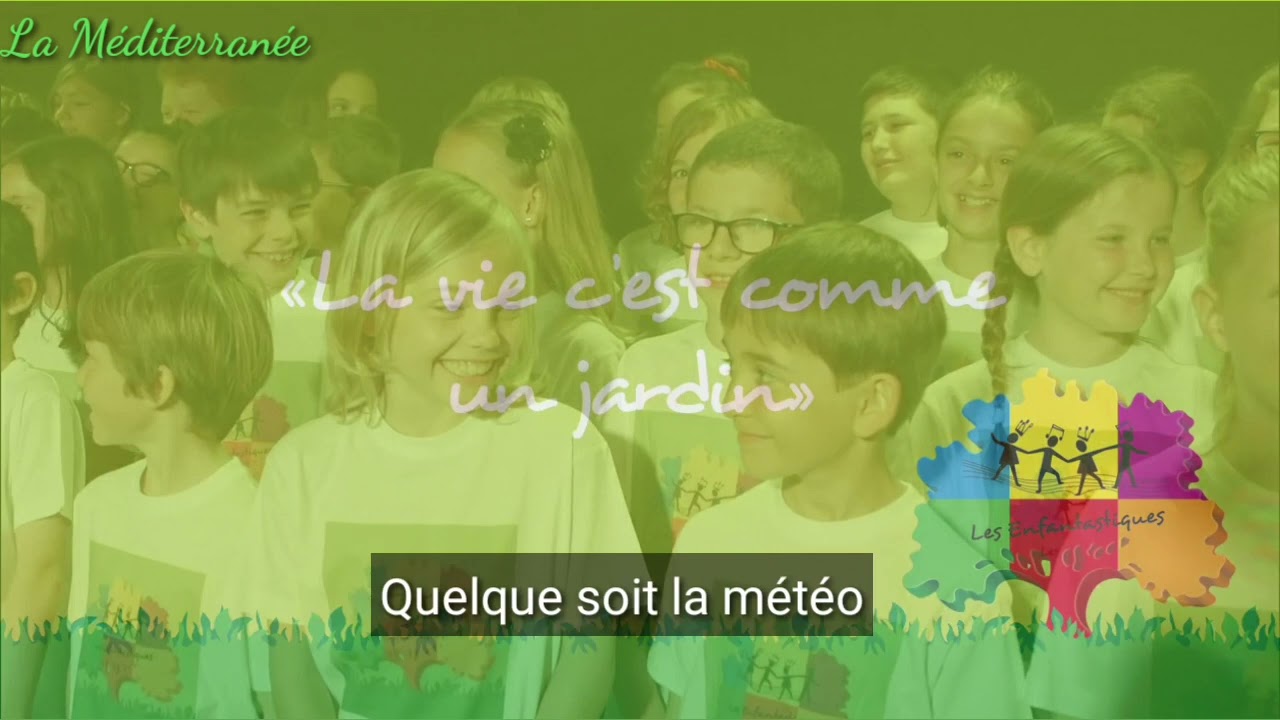 La vie c'est comme un jardin lecture diction français pratique