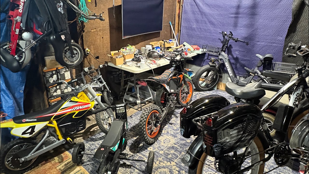 I rode em all today #ebike