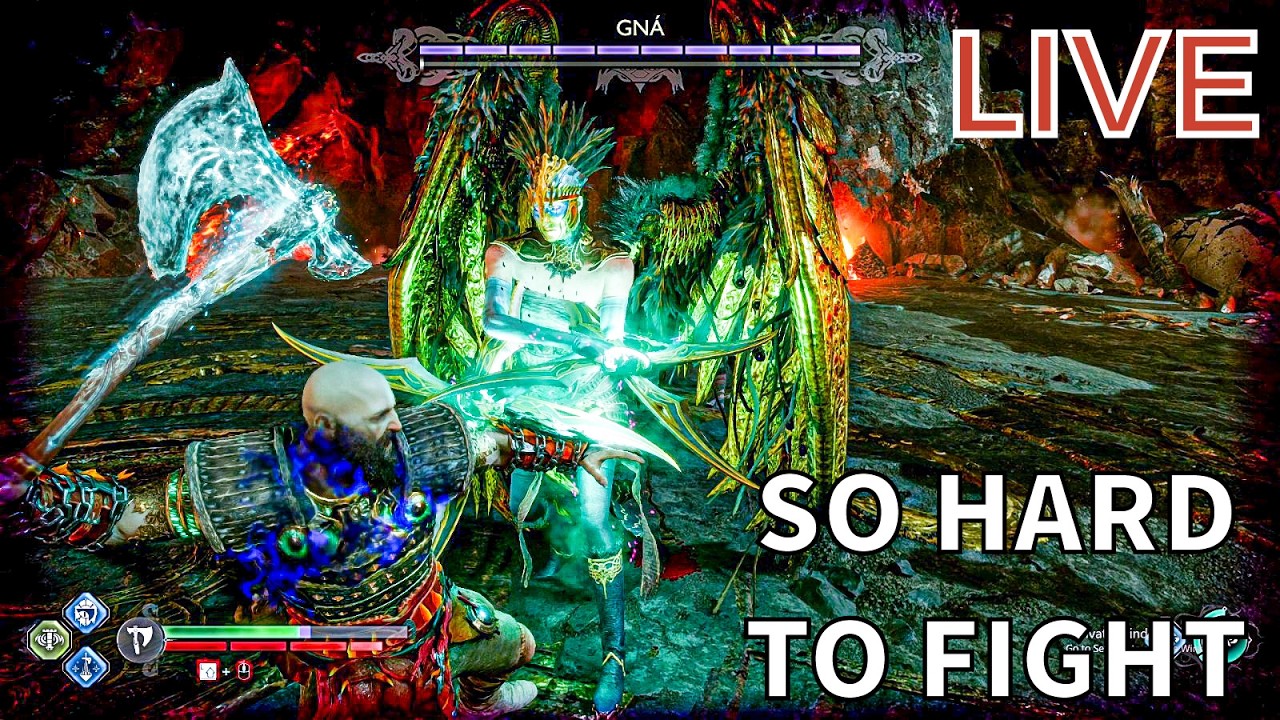 GNA Still Not Defeated! 😈 Day 2 Final Revenge Fight | God of War Ragnarök LIVE