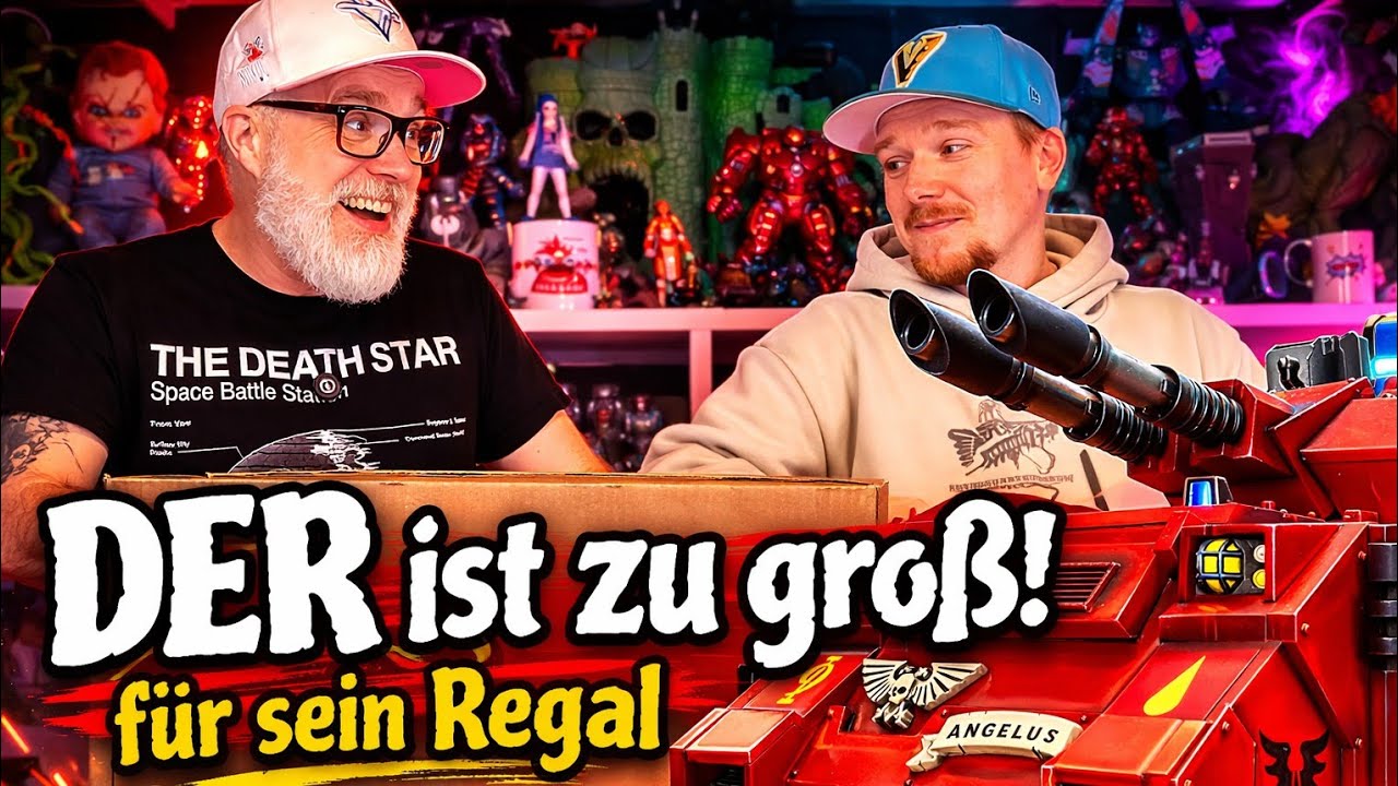 JoyToy Blood Angels Predator Annihilator Unboxing | Der Cave Talk