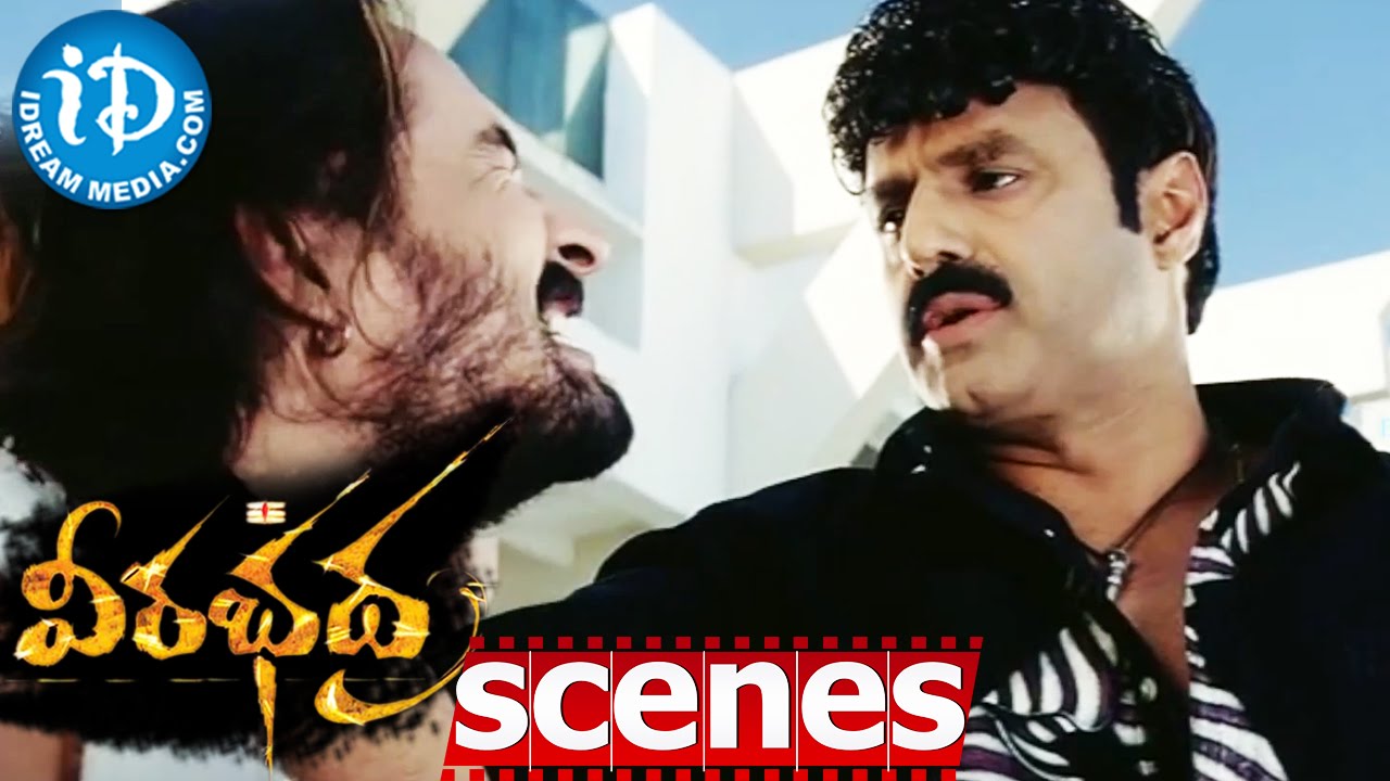 Veerabhadra Movie Scenes - Balakrishna Fight with Amit kumar At College || Sada
