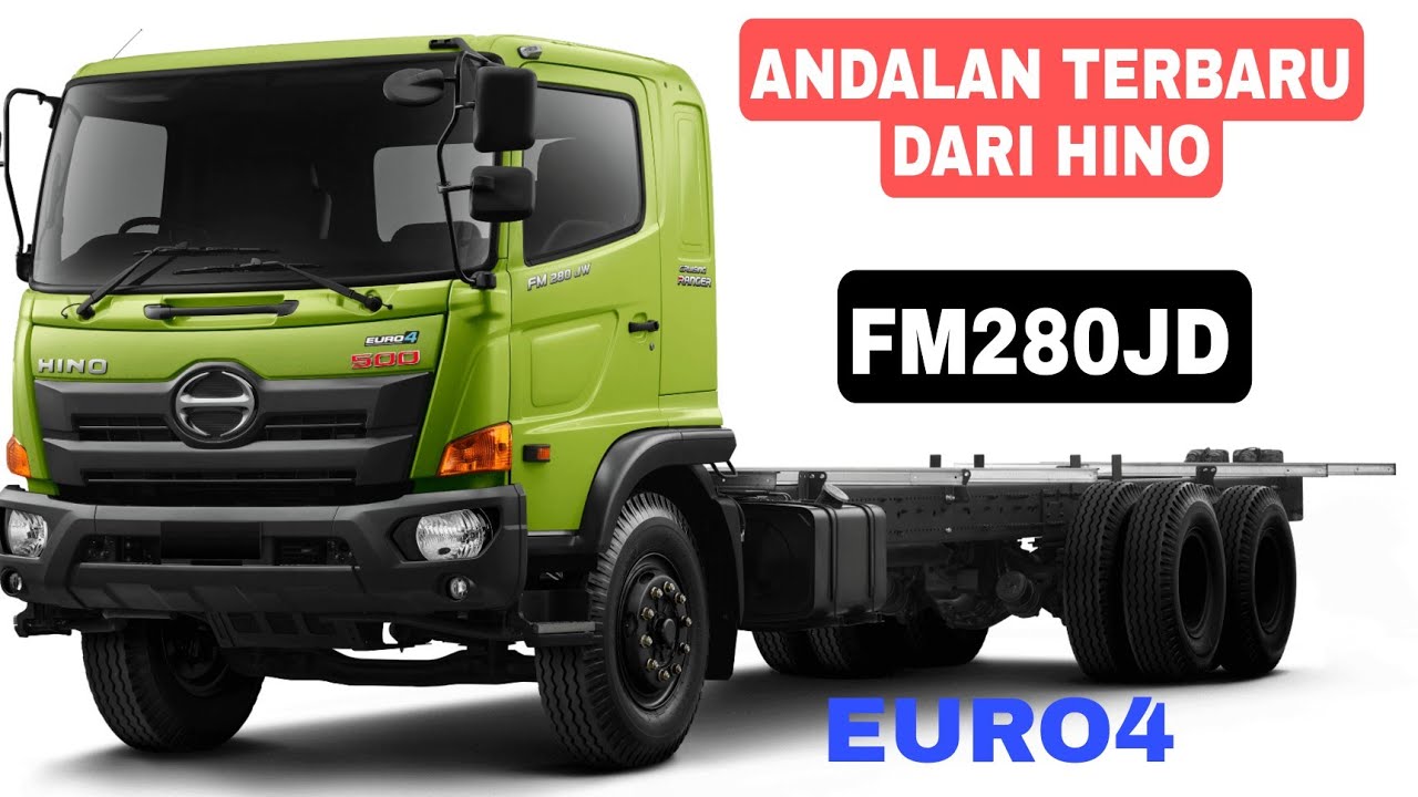 Review FM280JD andalan terbaru dari hino sudah commonrail dan euro4