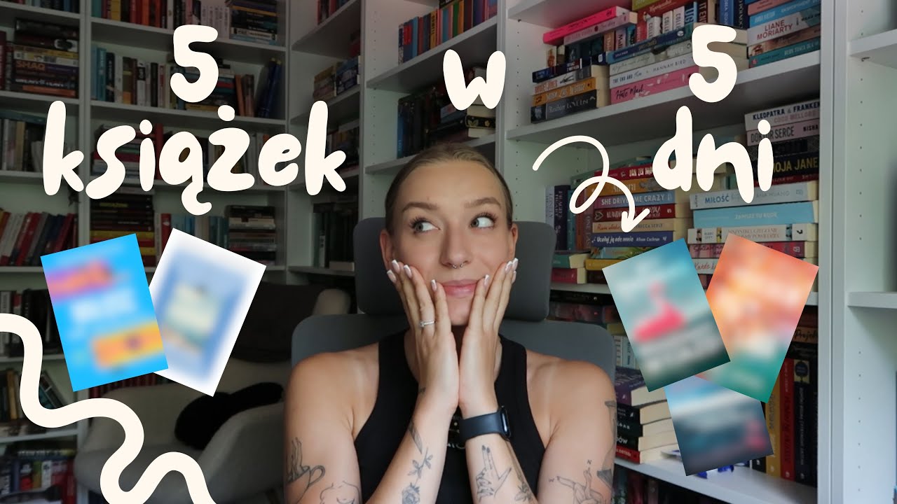 5 wakacyjnych książek w 5 dni! 🏖️☀️