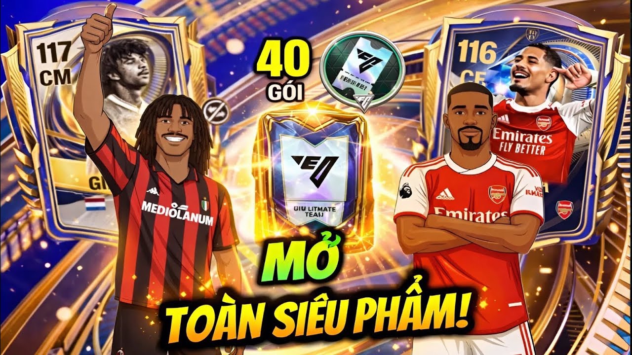 Sử Dụng 40 Vé Quay TOTY săn siêu phẩm Ruud Gullit liệu có dễ ? | FC Mobile VN