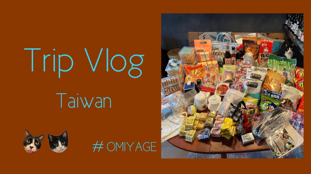 【台湾Vlog】半年ぶり10回目の台湾/台湾リピーターが選ぶ台湾お土産/台湾雑貨/カルフール購入品/