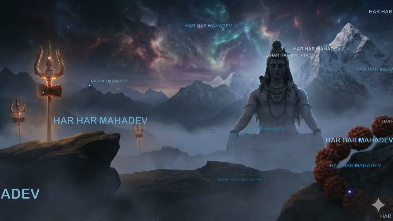 🚩 Har Har Mahadev Chanting | 108 Times | शिव शक्ति जागृत मंत्र | Heal Mind & Soul