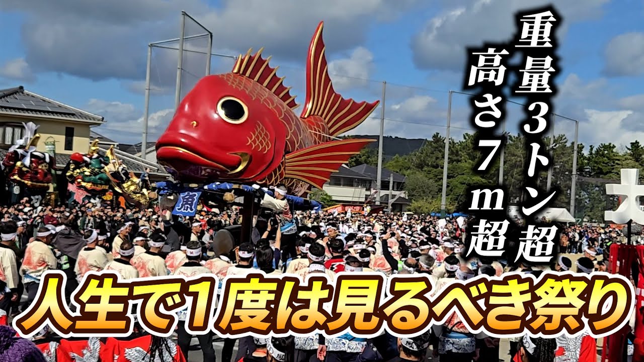 【唐津くんち】14台の神様が町を駆ける！！ユネスコ文化遺産にもなった祭りがレベル違いすぎた...！！