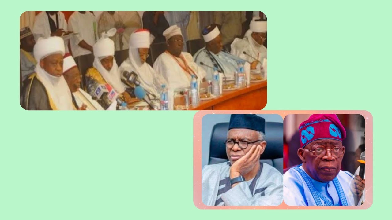 BREAKING: NORTHERN ELDERS TELLS TINUBU WE'VE CARRIED OUT OUR INVESTIGATIONS & FOUND EL RAFAI...SEE