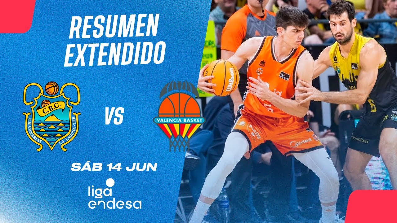 🏀Resumen Extendido: La Laguna Tenerife vs Valencia Basket - Juego 3 Semis Liga Endesa 2024-25