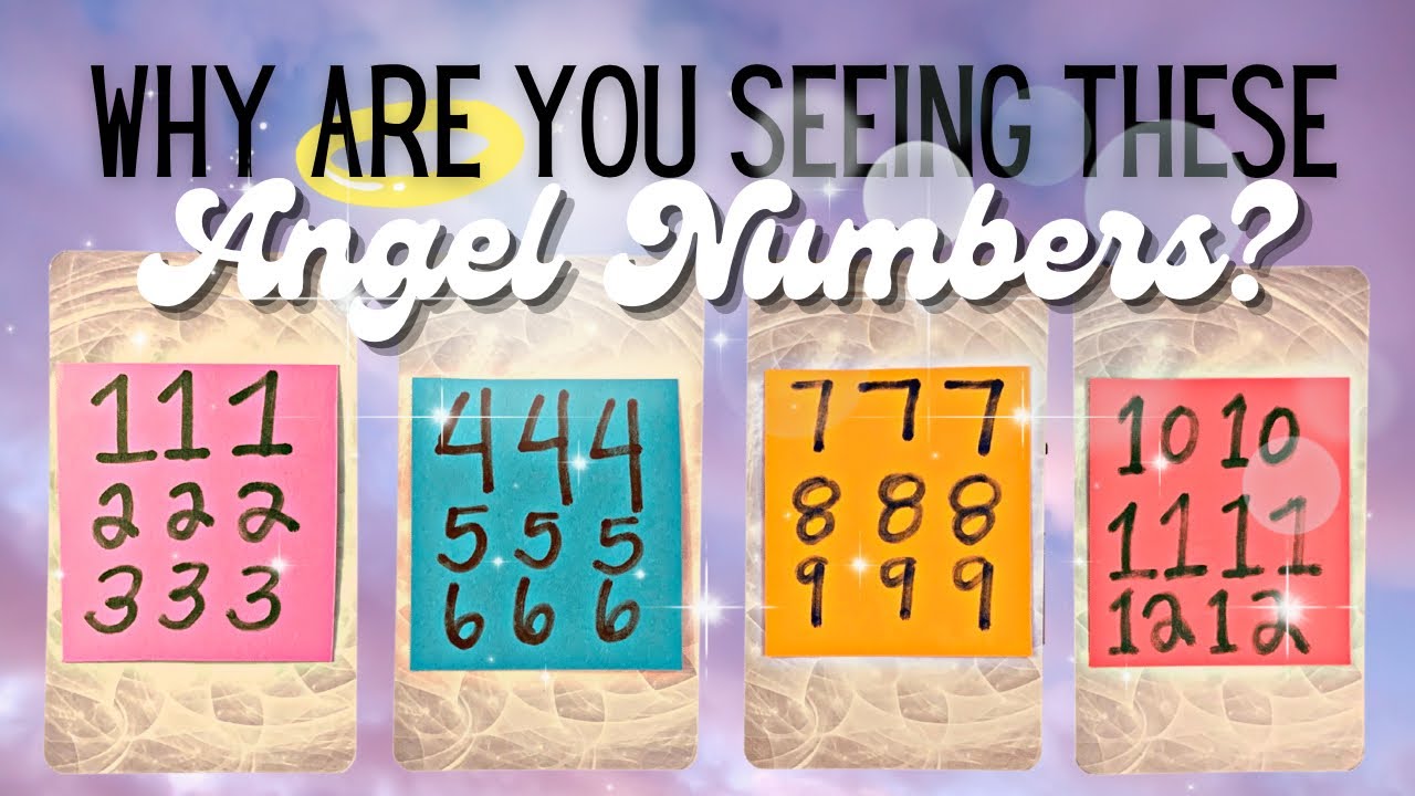 » THIS Is Why You’re Seeing Angel Numbers‼️✨😇🔢✨| 🔮Pick A Card🔮 (Multiple Choice) |🔥Timeless🔥