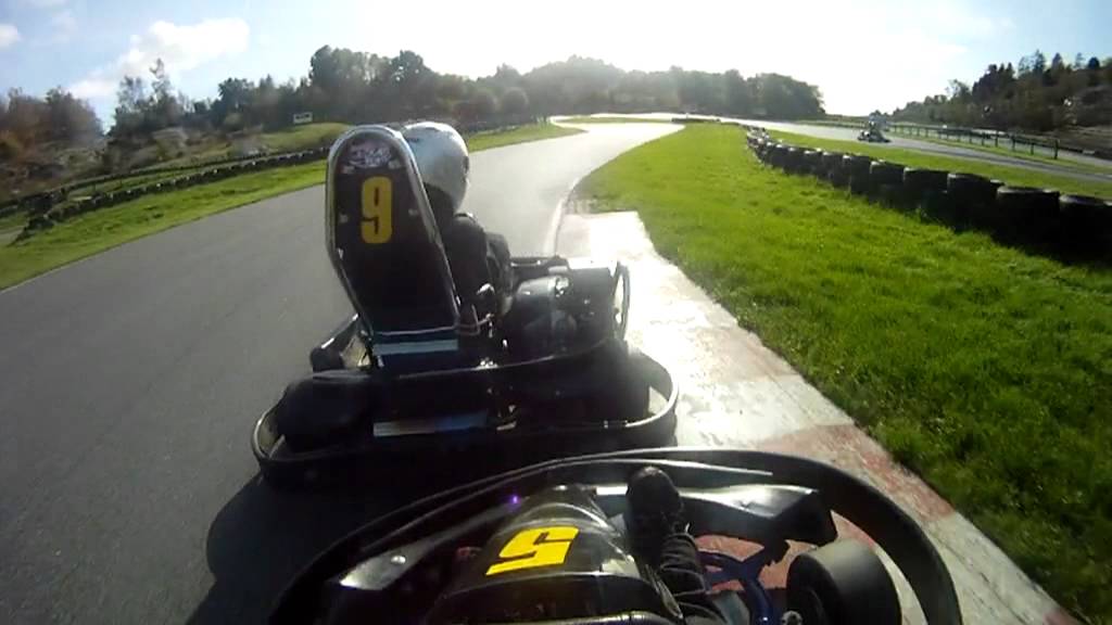 Utomhuskörning på Göteborgs GokartCenter