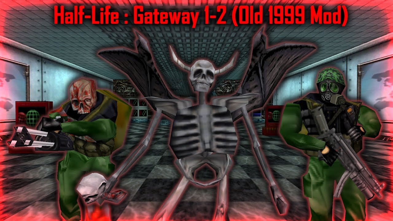 [Half Life - Gateway 1-2 (Hard Mode)] Mod Full Walkthrough 1440p60