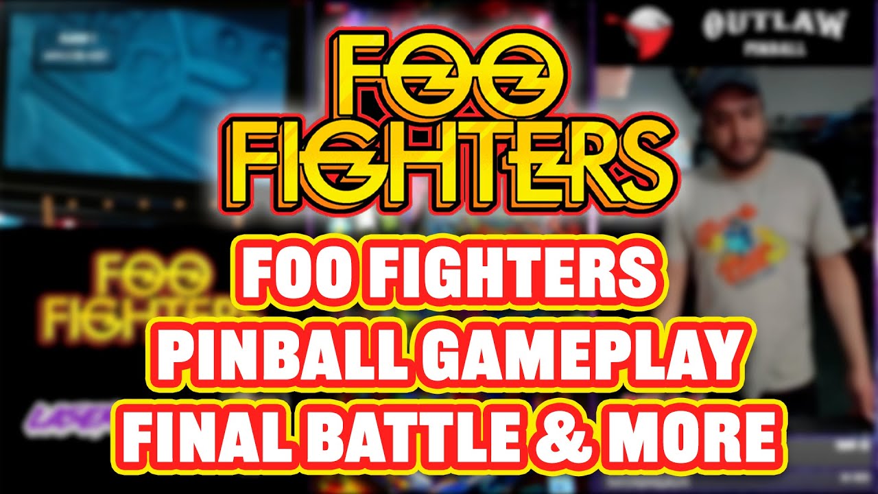Foo Fighters Pinball Gameplay - Final Battle Wizard Mode & More (Completed)
