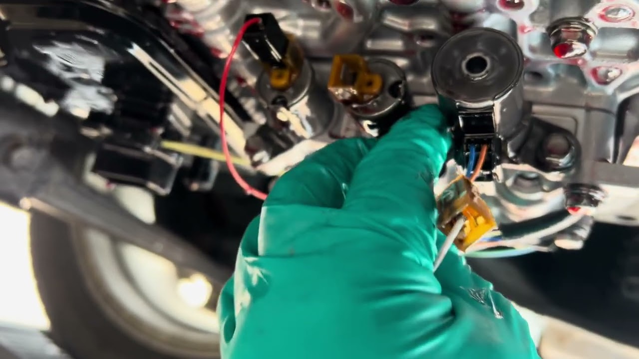08 Mazda 3 Automatic transmission solenoid replacement.
