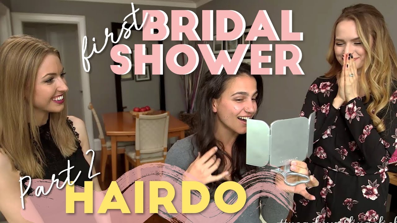 Bridal Shower Hairdo With Rachhloves