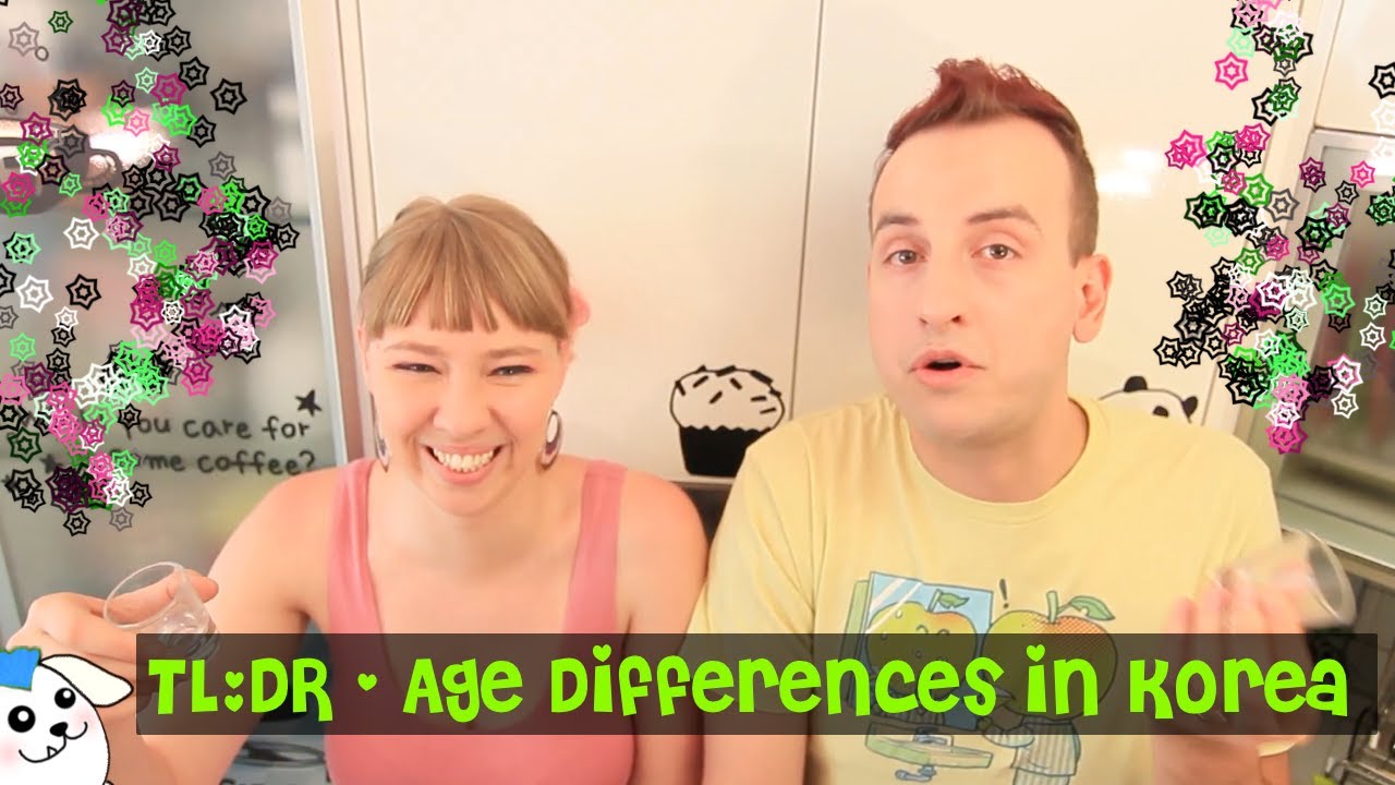 TL;DR - Age Differences in Korea