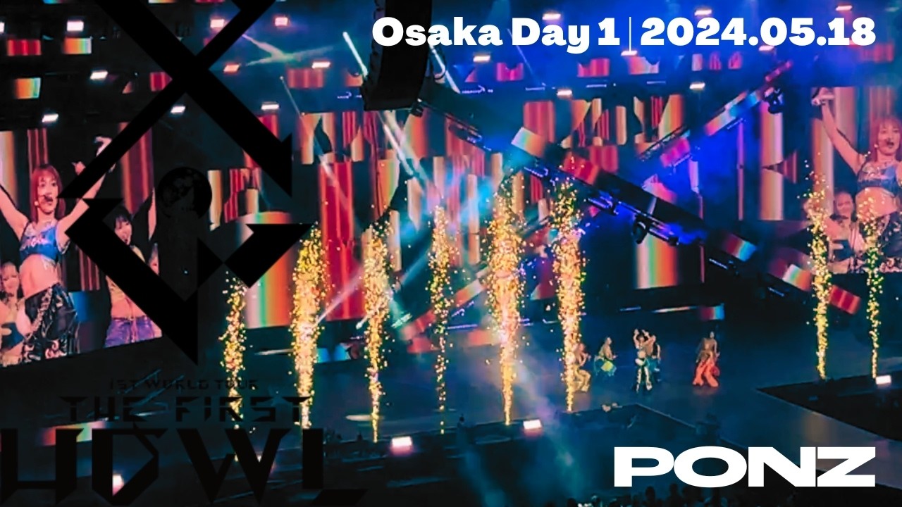 XG - MASCARA (Osaka Day 1, 2024.5.18) | THE FIRST HOWL | 4K