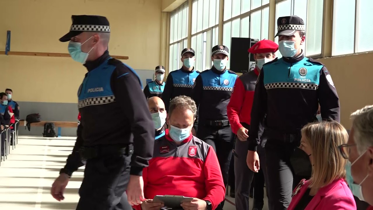El consejero Remírez preside el acto de clausura del Curso de Ingreso Básico de Policía 2020