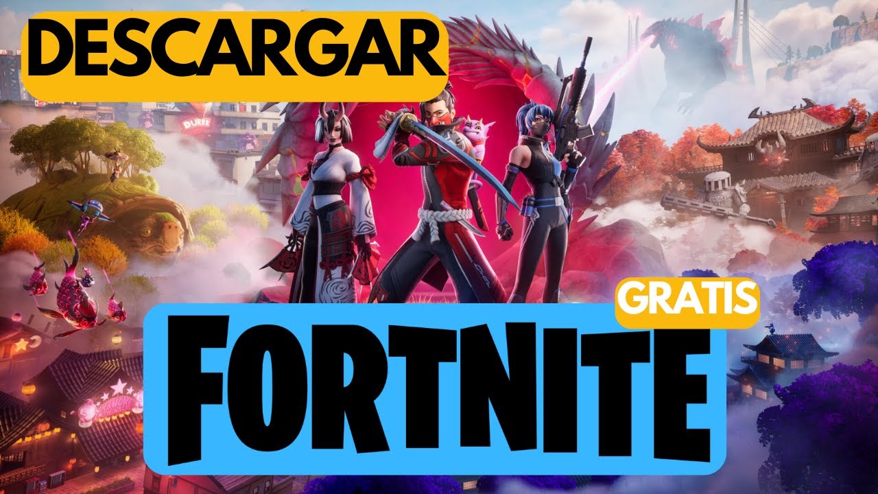 Como DESCARGAR FORTNITE EN PC 2025