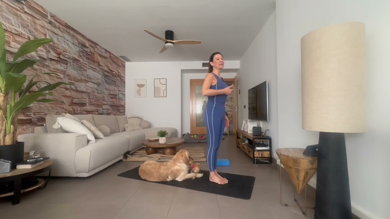 Clase de Vinyasa yoga 25 minutos 
