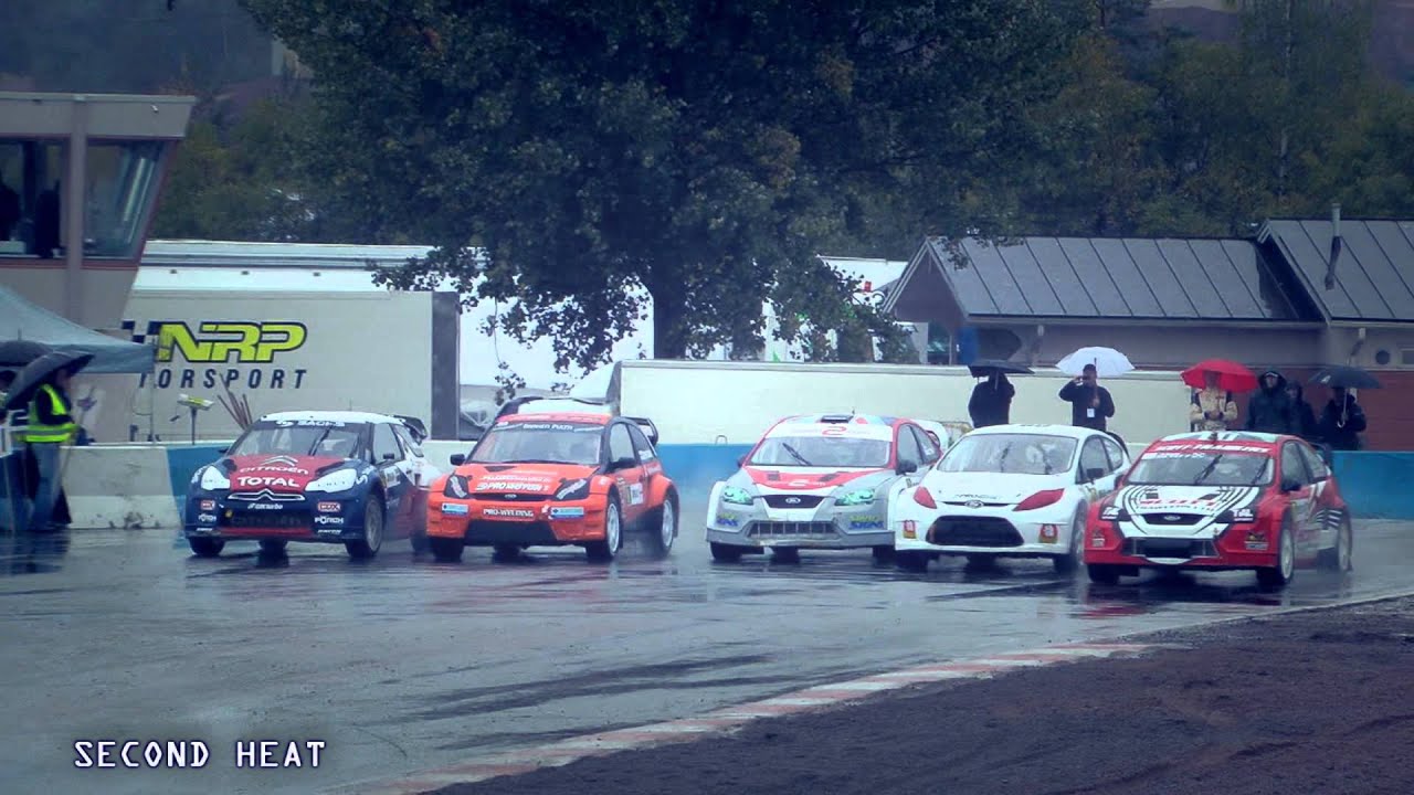 Timmy Hansen's first European Rallycross Championship round