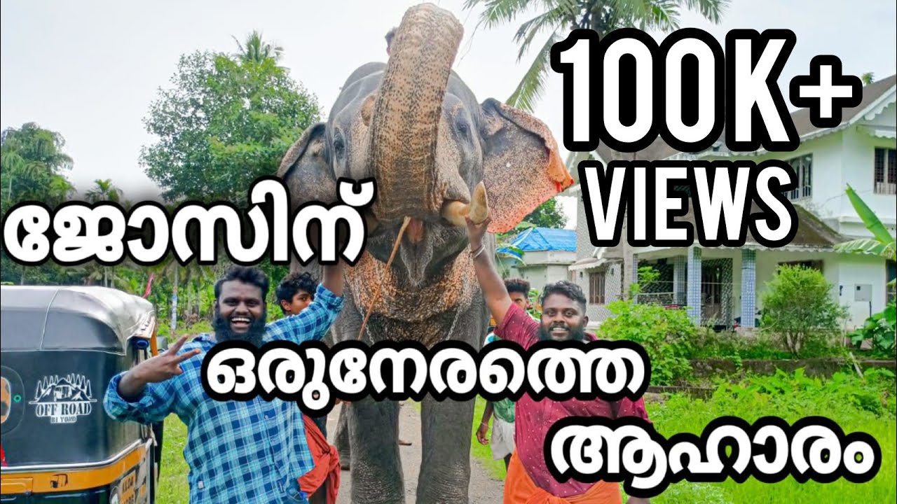 ജോസിന് ഒരുനേരത്തെ ആഹാരം 🤭