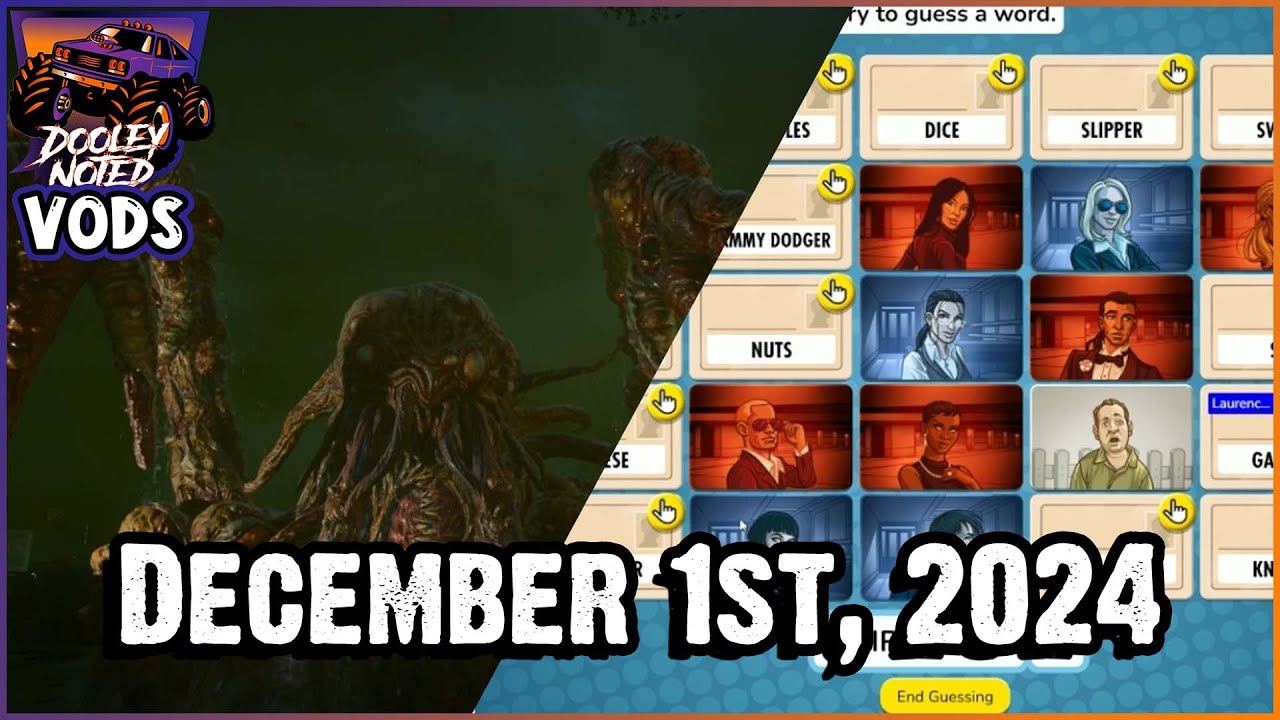 Call of Duty/Codenames/Jackbox - VOD from December 1st, 2024