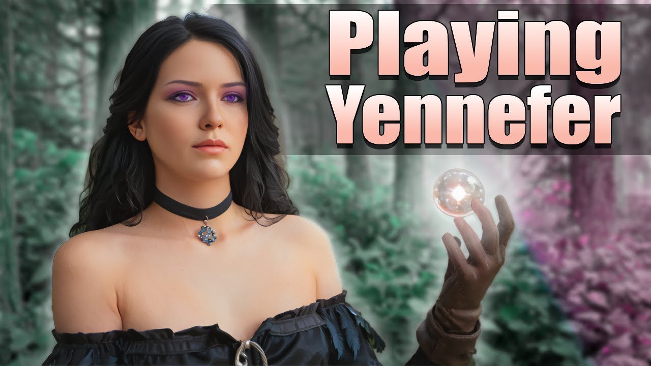 Playing as Yennefer in Witcher 3 - New Magic