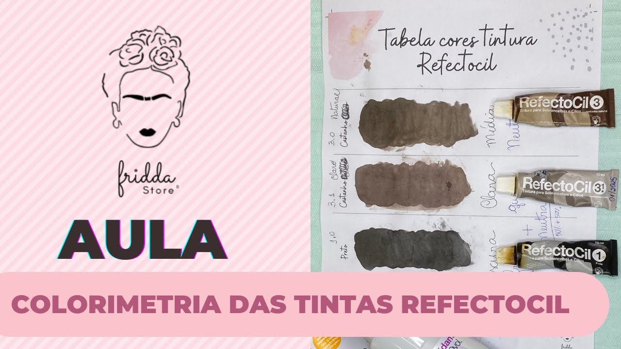 Colorimetria Tinta para sobrancelhas Refectocil