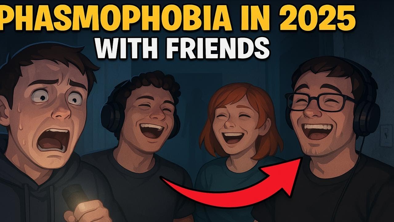 Phasmophobia in 2025 with Friends – Funniest Ghost Hunt Yet!
