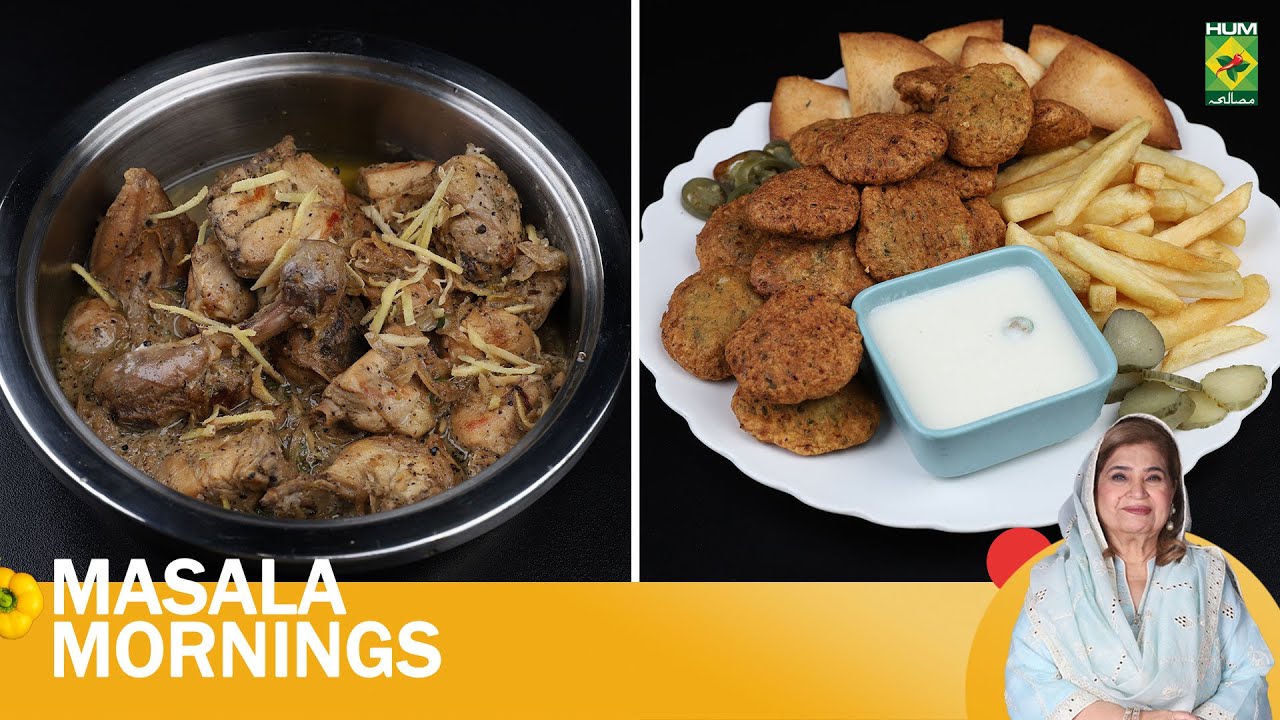 Touｍ & Chicken Falafel, Chicken Kaali Mirch | Shireen | Masala Mornings | 15 Aug 2025 | Masala TV