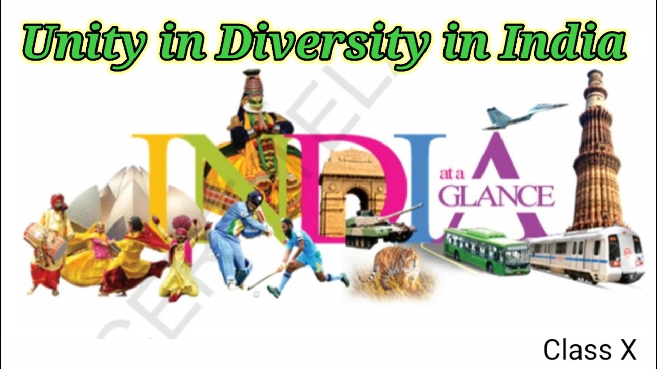 Unity in Diversity in India ll X Class, English