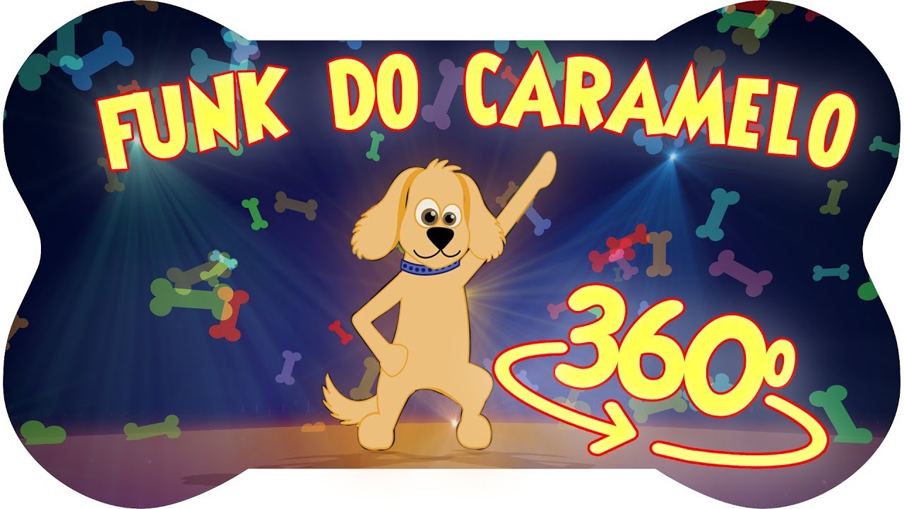 360&ordm; Funk do Caramelo - GIRE O CELULAR OU A TELA | Turminha do Caramelo