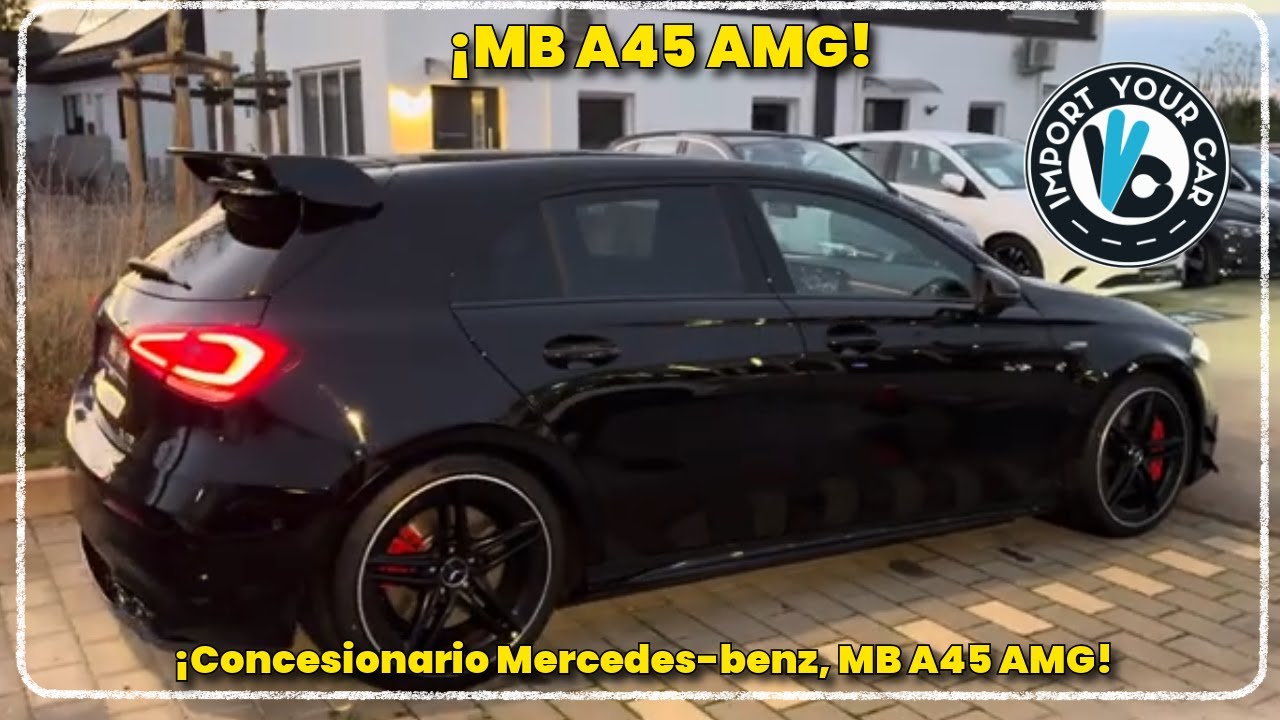 Revisión MB A45 AMG 2020, 387cv en Alemania!