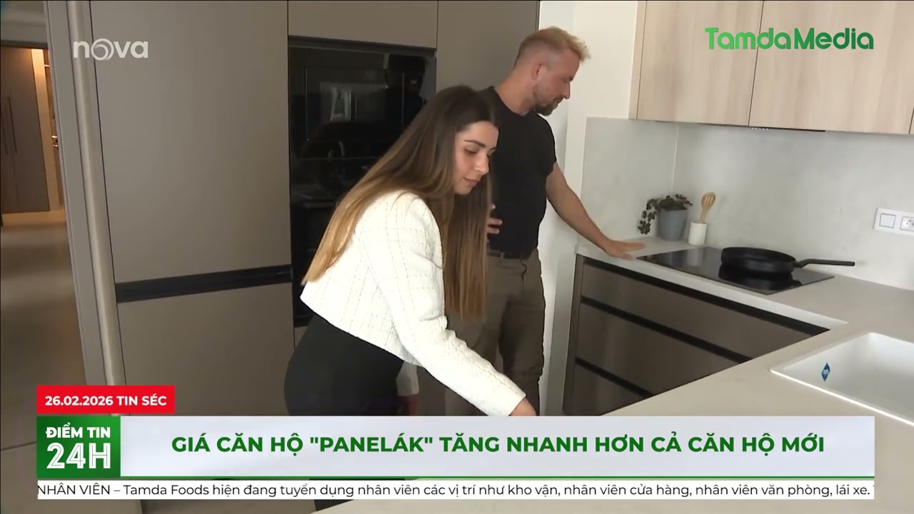 Giá căn hộ panelák tăng nhanh hơn cả căn hộ mới