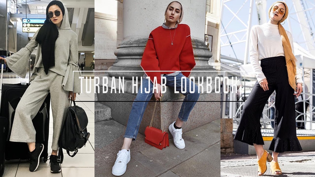 CASUAL OUTFIT IDEAS |  Turban hijab style !