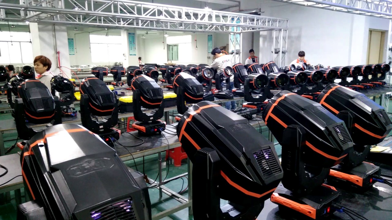 DAGE Stage Lighting workshop aging testing! AV2320