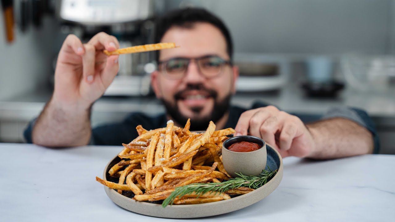 طريقة عمل بطاطا مقلية كرسبي بالبيت - French Fries