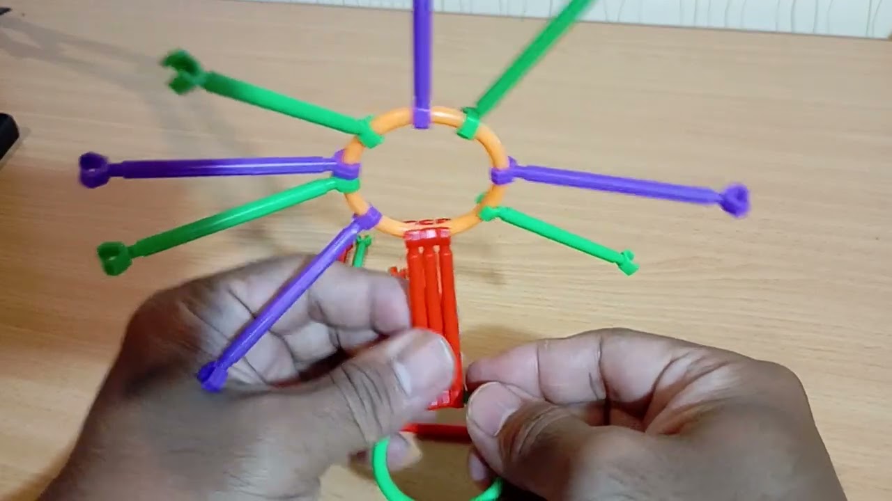 Unbelievable Satisfying Ferris Wheel from Building Sticks | Relaxing ASMR DIY Build