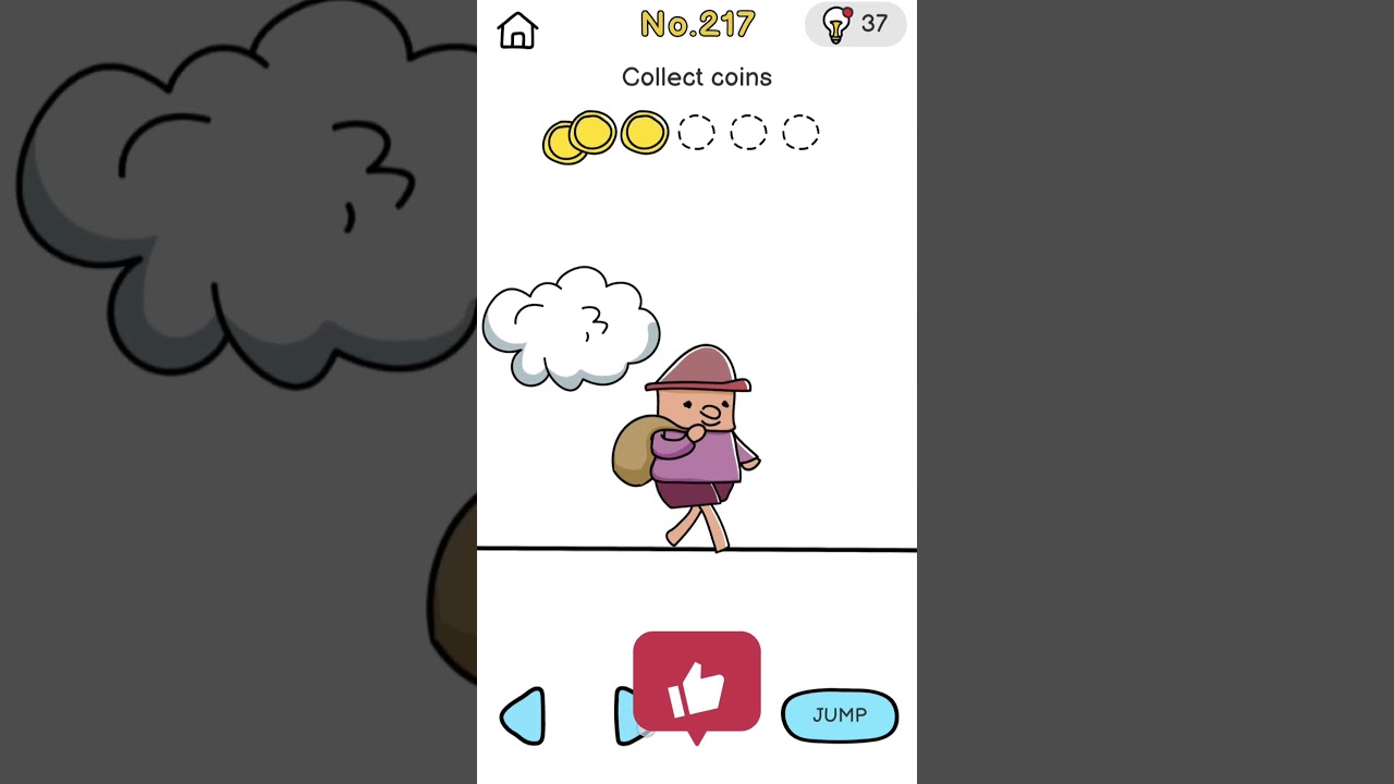 Brain Out Level 217 / No.217 &ndash; Collect coins 🪙🪙🪙🪙🪙 #brainout  #mobilegame #games #shorts #puzzlegame