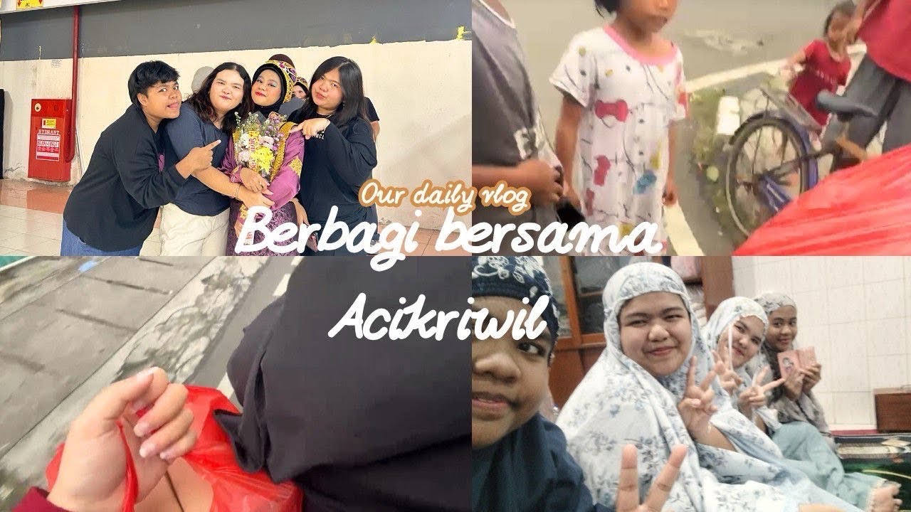 Berbagi takjil bersama acikriwil