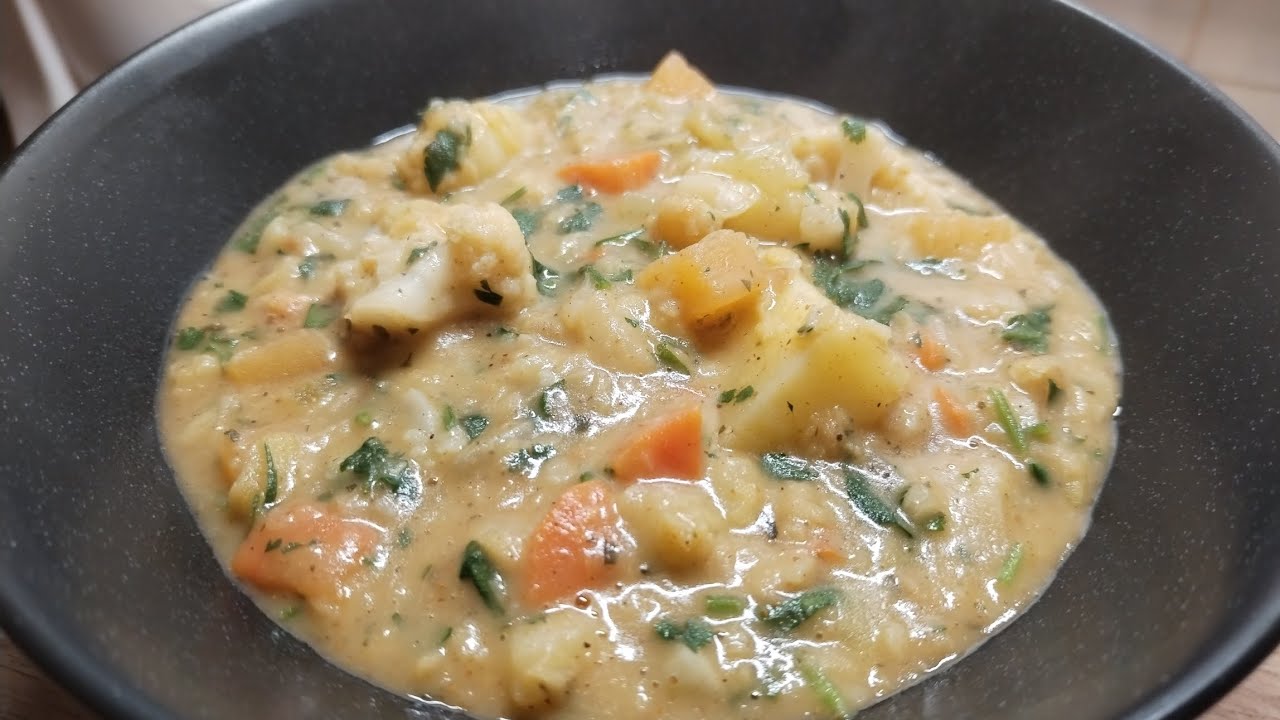 Vegetable, coconut curry bowl. Delicious! 