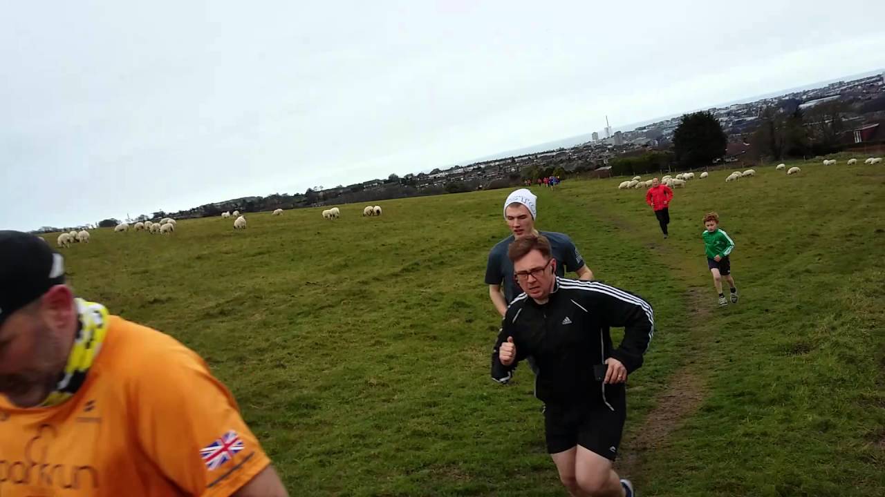 Bevendean-parkrun, East Brighton.  April 2016.