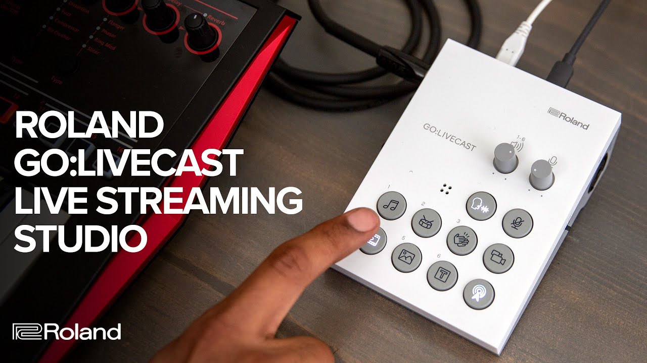 Roland GO:LIVECAST &mdash; студия прямых трансляций для смартфонов