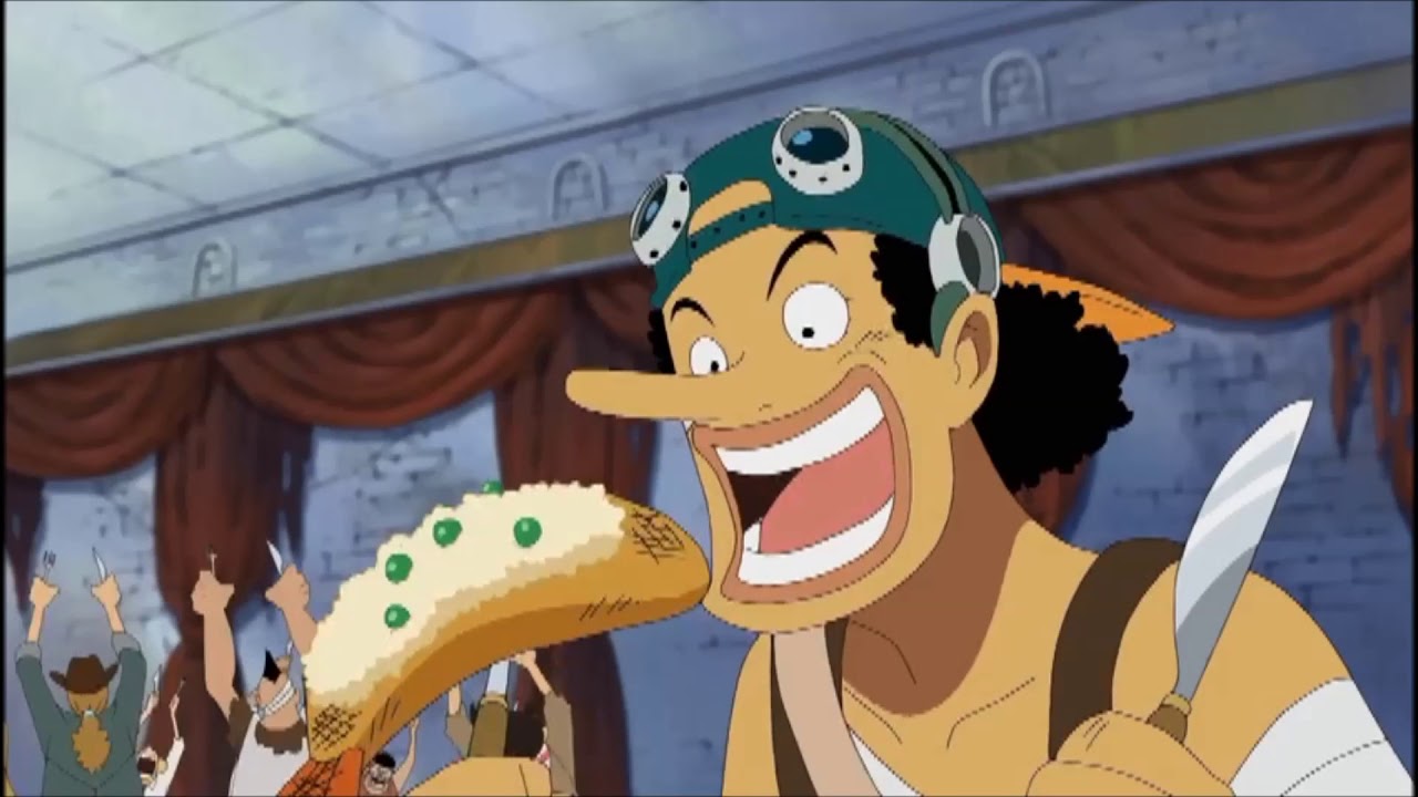 Binks No Sake - Brook[Party after defeating Moria]