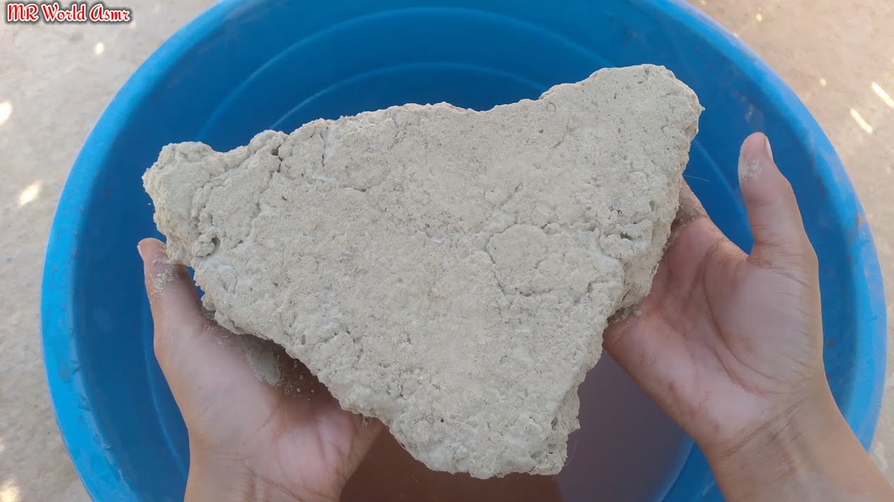 New Bombastic🔥 water crumbling video of Stoney mud dirt💣with satisfying crumbling video