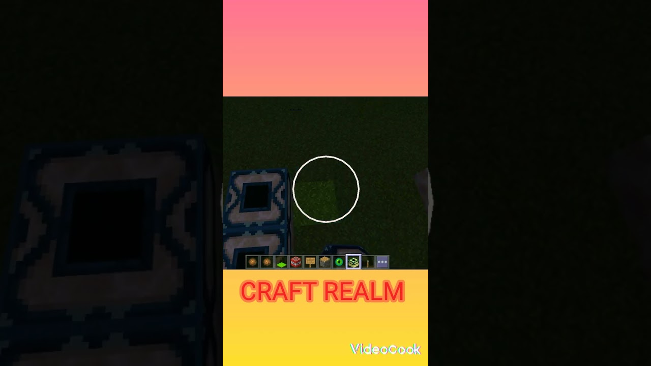How to make End Portal in block crazy robo world and craft realm#gaming#smgaming#shorts