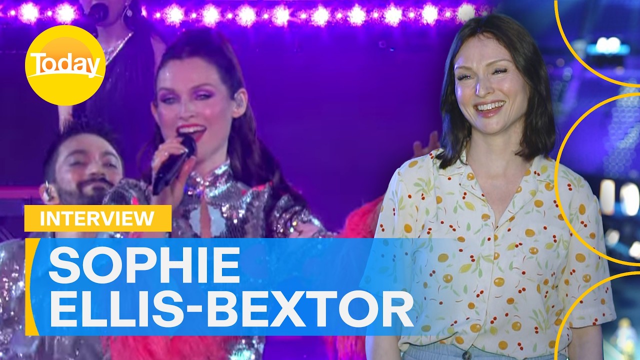 Sophie Ellis-Bextor joins Today ahead of her Australian Open performance | Today Show Australia