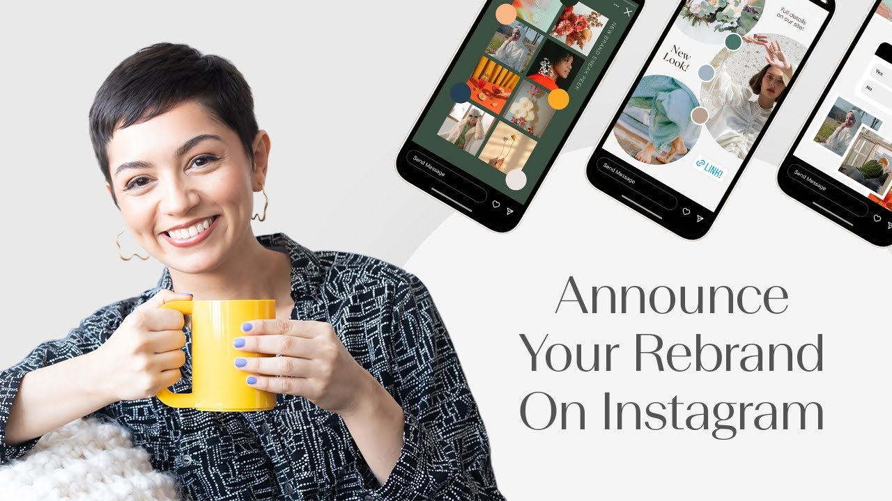 How To Announce Your Rebrand On Instagram With Style (Canva Bundles)