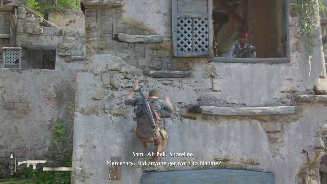 Uncharted 4 : Peaceful resolution trophy (Hidden trophy)